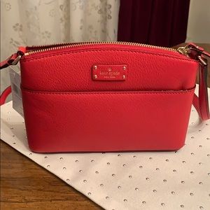 Kate Spade red crossbody bag NWT